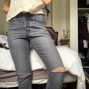 501 grey levis